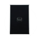 Basix S Series Light Switch 1 Gang - Black
