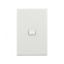 Basix S Series Light Switch 1 Gang - White